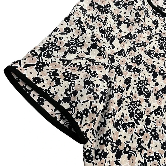 Max Mara Floral Print Scoop Neck Blouse - Picture 3 of 5